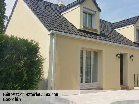 Rénovation exterieur maison Bas-Rhin 
