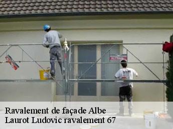 Ravalement de façade  albe-67220 Laurot Ludovic ravalement 67