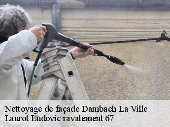 Nettoyage de façade dambach-la-ville-67650 Laurot Ludovic ravalement 67