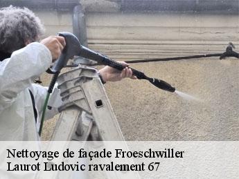 Nettoyage de façade  froeschwiller-67360 Laurot Ludovic ravalement 67