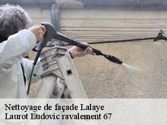 Nettoyage de façade  lalaye-67220 Laurot Ludovic ravalement 67