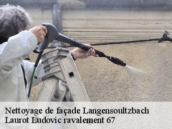Nettoyage de façade langensoultzbach-67360 Laurot Ludovic ravalement 67