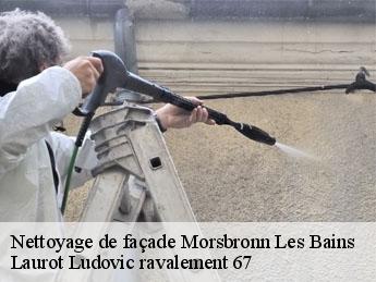 Nettoyage de façade  morsbronn-les-bains-67360 Laurot Ludovic ravalement 67