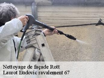 Nettoyage de façade  rott-67160 Laurot Ludovic ravalement 67