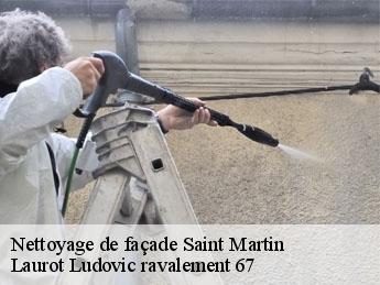 Nettoyage de façade  saint-martin-67220 Laurot Ludovic ravalement 67