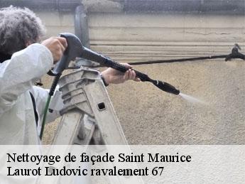 Nettoyage de façade saint-maurice-67220 Laurot Ludovic ravalement 67