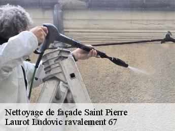 Nettoyage de façade saint-pierre-67140 Laurot Ludovic ravalement 67