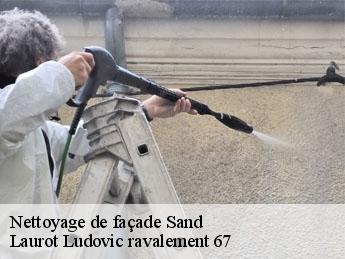 Nettoyage de façade  sand-67230 Laurot Ludovic ravalement 67