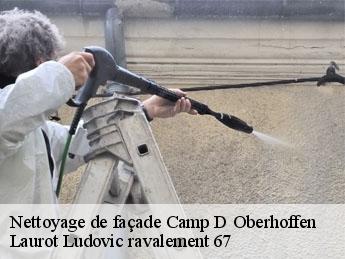 Nettoyage de façade  camp-d-oberhoffen-67240 Laurot Ludovic ravalement 67