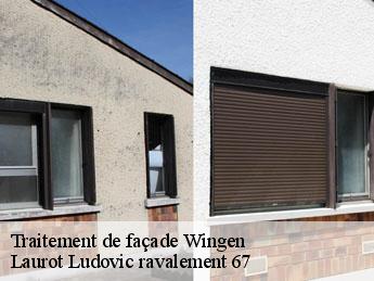 Traitement de façade  wingen-67510 Laurot Ludovic ravalement 67