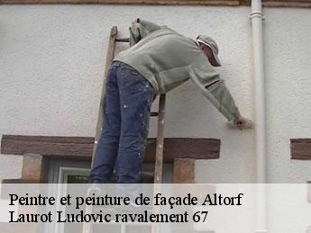 Peintre et peinture de façade  altorf-67120 Laurot Ludovic ravalement 67