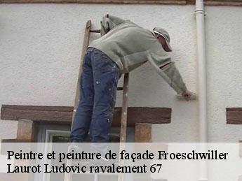 Peintre et peinture de façade  froeschwiller-67360 Laurot Ludovic ravalement 67
