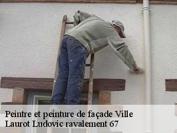 Peintre et peinture de façade  ville-67220 Laurot Ludovic ravalement 67