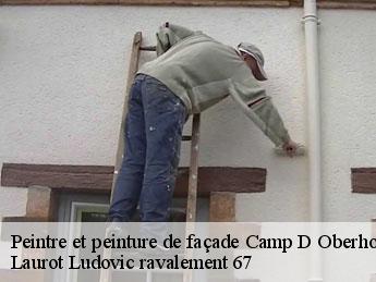 Peintre et peinture de façade  camp-d-oberhoffen-67240 Laurot Ludovic ravalement 67
