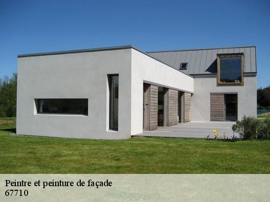 Peintre et peinture de façade 67710