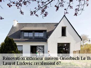 Rénovation exterieur maison  griesbach-le-bastberg-67330 Laurot Ludovic ravalement 67
