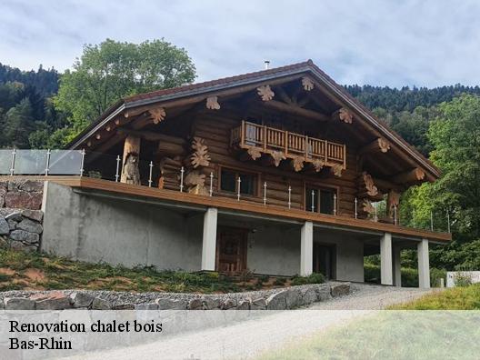 Renovation chalet bois Bas-Rhin 