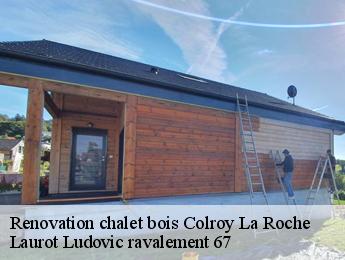 Renovation chalet bois  colroy-la-roche-67420 Laurot Ludovic ravalement 67