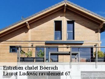 Entretien chalet  boersch-67530 Laurot Ludovic ravalement 67