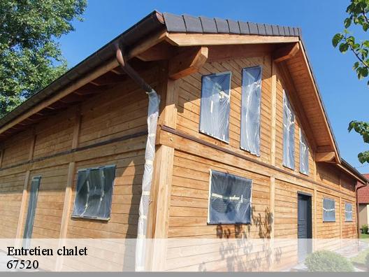 Entretien chalet 67520